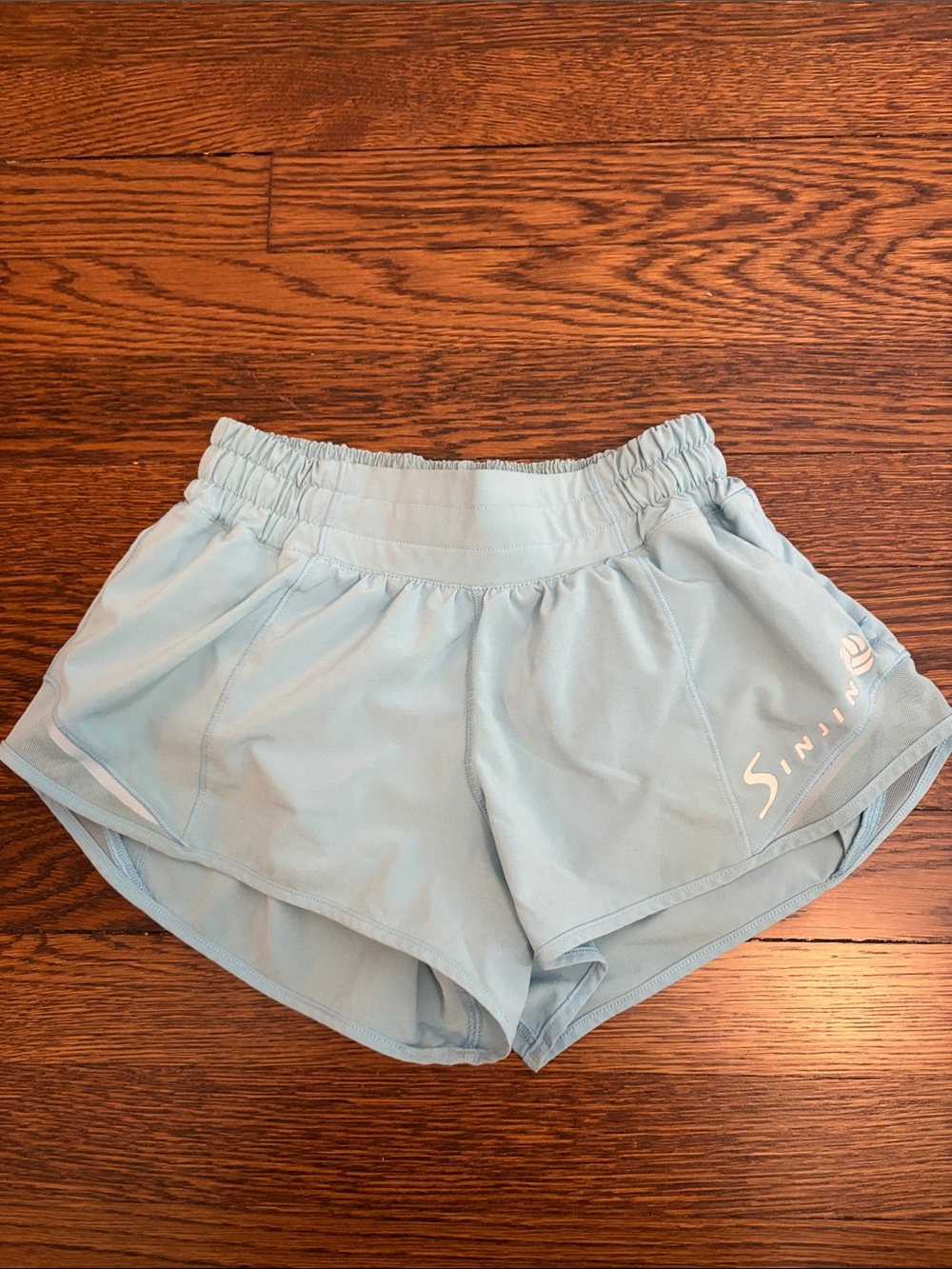 Lululemon Light Blue Women's Athletic Shorts